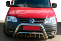 Volkswagen Caddy 2010–2015 Kengurubārs WT002 (diametrs 60 mm, nerūsējošais tērauds) foto 1