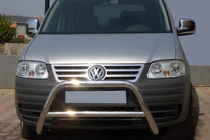 Volkswagen Caddy 2004–2010 Bullbārs WT005 (nerūsējošais tērauds) foto 1