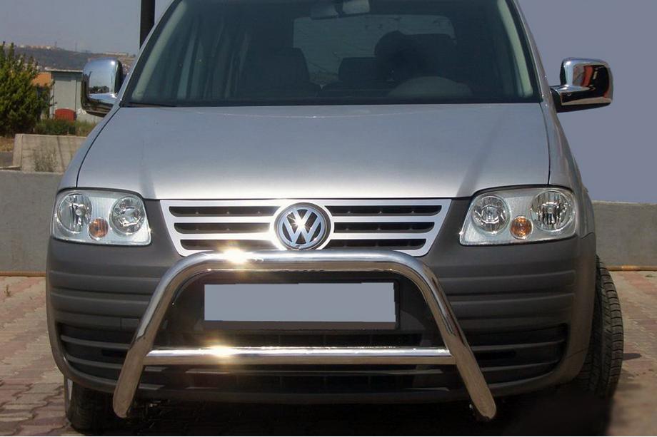 Volkswagen Caddy 2004–2010 Bullbārs WT005 (nerūsējošais tērauds) Image