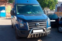 Volkswagen Crafter 2006–2016 Priekšējais aizsargstienis WT002 (nerūsējošais tērauds) foto 3