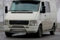 Volkswagen LT 1995–2006 Priekšējais aizsargstienis WT022 (nerūsējošais tērauds) foto 1