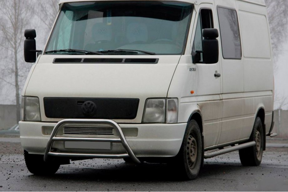 Volkswagen LT 1995–2006 Priekšējais aizsargstienis WT022 (nerūsējošais tērauds) Image