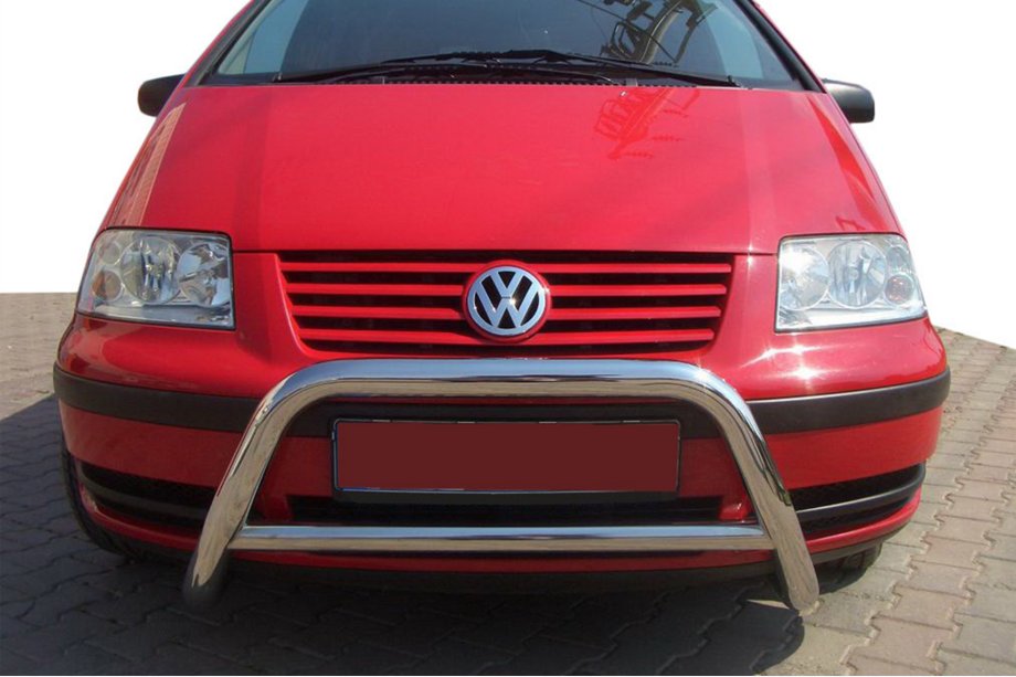 Volkswagen Sharan 1995–2010 Bullbārs WT005 (nerūsējošais tērauds) Image