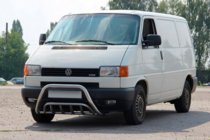 Volkswagen T4 Transporter 1990–2003 Bullbar WT002 60 mm (nerūsējošais tērauds) foto 3