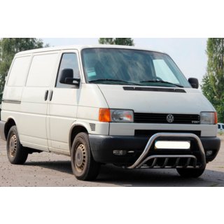 Priekšējais aizsargstienis WT002 (nerūsējošais tērauds) Volkswagen T4 Caravelle/Multivan 1990–2003 foto 2