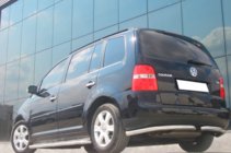 Volkswagen Touran 2003–2010 Aizmugurējie stūra elementi AK003 (2 gab., nerūsējošais tērauds) foto 4