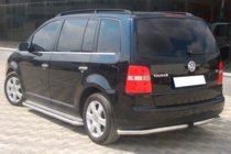 Volkswagen Touran 2003–2010 Aizmugurējie stūra elementi AK003 (2 gab., nerūsējošais tērauds) foto 3