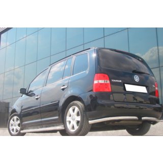 Aizmugurējie stūra elementi AK003 (2 gab., nerūsējošais tērauds) Volkswagen Touran 2003–2010 foto 4