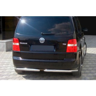 Aizmugurējie stūra elementi AK003 (2 gab., nerūsējošais tērauds) Volkswagen Touran 2003–2010 foto 1