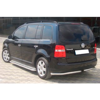 Aizmugurējie stūra elementi AK003 (2 gab., nerūsējošais tērauds) Volkswagen Touran 2003–2010 foto 3