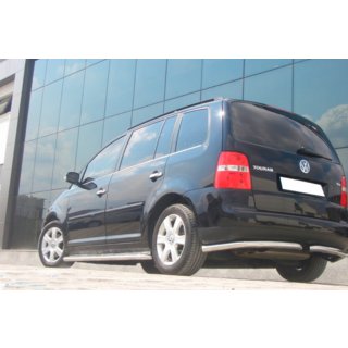 Aizmugurējie stūra elementi AK003 (2 gab., nerūsējošais tērauds) Volkswagen Touran 2003–2010 foto 2