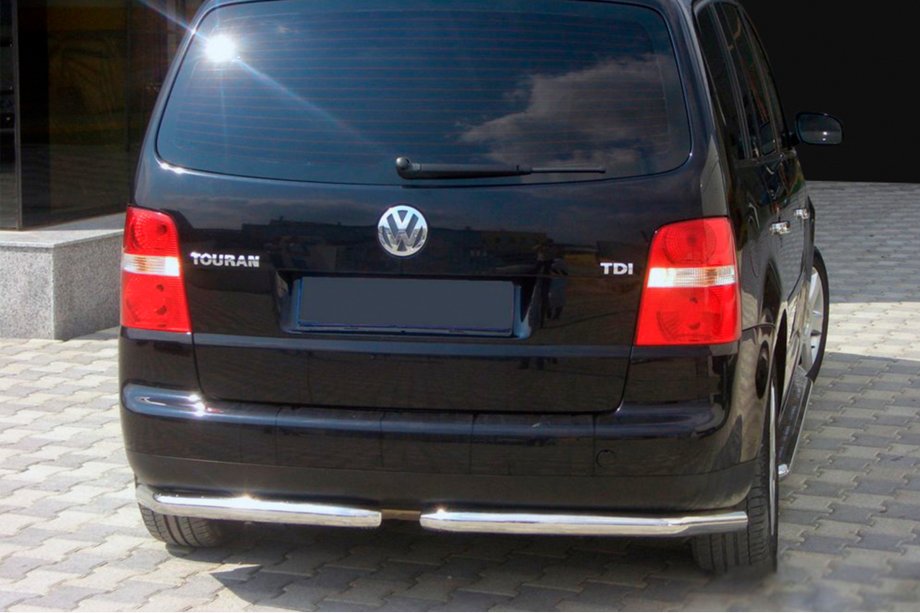 Volkswagen Touran 2003–2010 Aizmugurējie stūra elementi AK003 (2 gab., nerūsējošais tērauds) Image