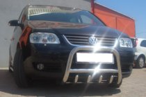 Volkswagen Touran 2003–2010 Priekšējais aizsargstienis (bullbar) QT006 (nerūsējošais tērauds) foto 4