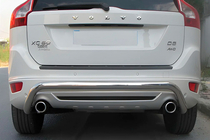 Volvo XC60 2009–2017 Aizmugurējais aizsargstienis AK007 (nerūsējošais tērauds) foto 1