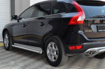 Volvo XC60 2009–2017 Sānu caurules BB004 (2 gab., nerūsējošais tērauds) foto 2