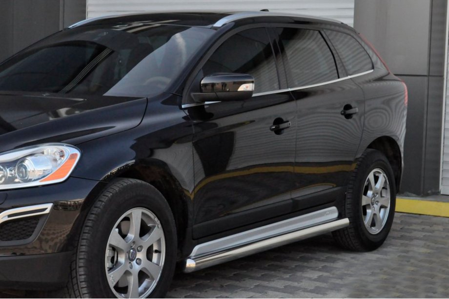 Volvo XC60 2009–2017 Sānu caurules BB004 (2 gab., nerūsējošais tērauds) Image