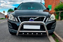 Volvo XC60 2009–2017 Priekšējais bullbar WT003 (nerūsējošais tērauds) foto 2