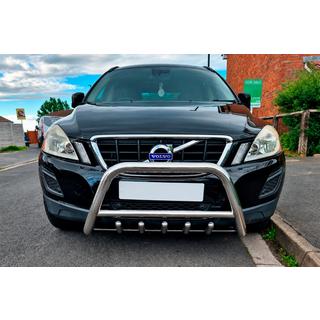 Priekšējais bullbar WT003 (nerūsējošais tērauds) Volvo XC60 2009–2017 foto 2