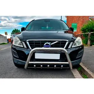 Priekšējais bullbar WT003 (nerūsējošais tērauds) foto 2