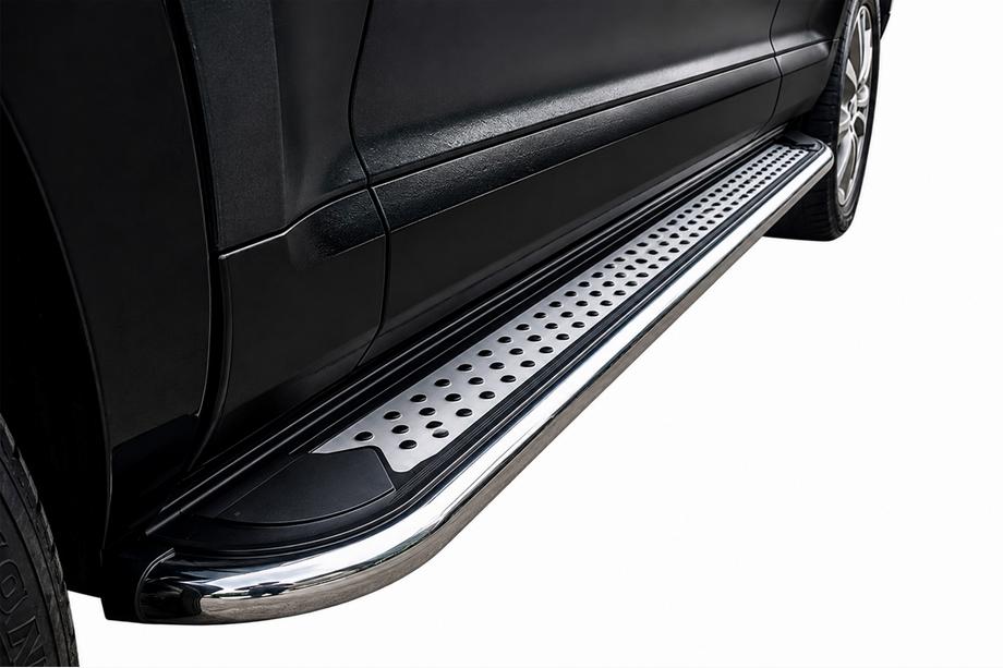Porsche Cayenne 2003–2010 Sānu pakāpieni Maydos v2 (2 gab., alumīnijs ↗ nerūsējošais tērauds) Image