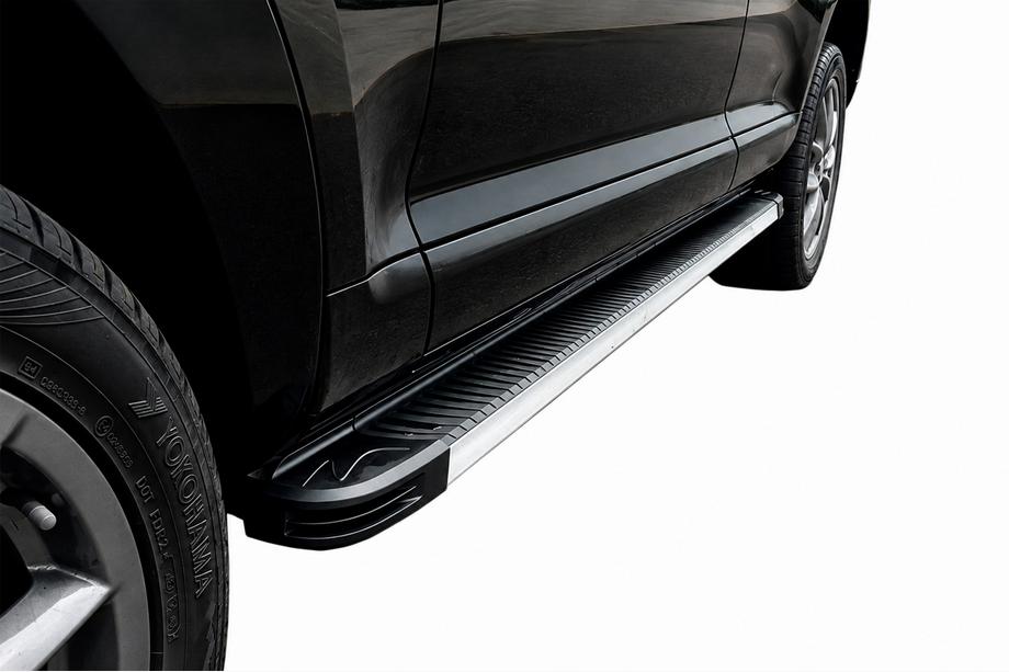 Porsche Cayenne 2003–2010 Sānu sliekšņi Maya V1 (2 gab., alumīnijs) Image
