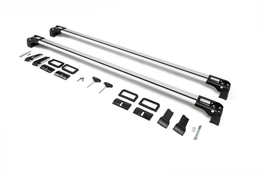 Mercedes C-class W205 2014–2021 Adapteri rūpnīcas stiprinājuma vietām (2 gab., slēdzami ar atslēgu) Melns Foto 12