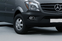 Mercedes Sprinter W906 2006–2018 Miglas lukturu uzlikas 2013↗ (2 gab., nerūs. tērauds) foto 1