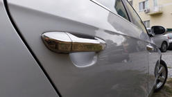 Volkswagen Passat B6 2006–2012 Plakanas durvju rokturu uzlikas (4 gab., nerūsējošais tērauds) foto 1