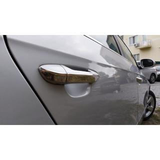 Plakanas durvju rokturu uzlikas (4 gab., nerūsējošais tērauds) Volkswagen Passat B6 2006–2012 foto 1