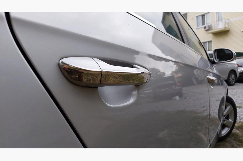 Volkswagen Passat B6 2006–2012 Plakanas durvju rokturu uzlikas (4 gab., nerūsējošais tērauds) Image
