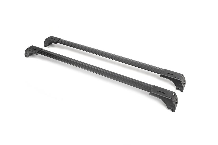 Šķērssijas integrētajiem jumta reliņiem, slēdzamas ar atslēgu Skybar V2 (2 gab.) līdz 120 cm, pelēki Foto 15
