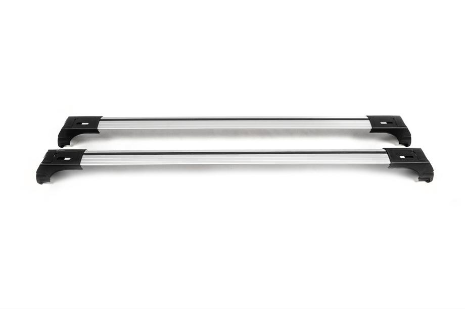 Šķērssijas integrētajiem jumta reliņiem, slēdzamas ar atslēgu Skybar V2 (2 gab.) līdz 120 cm, pelēki Foto 21