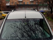 Renault Kangoo 1998–2008 Jumta reliņi Skyport (matēti pelēki) foto 7