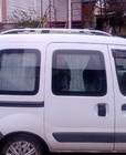 Renault Kangoo 1998–2008 Jumta reliņi Skyport (matēti pelēki) foto 2