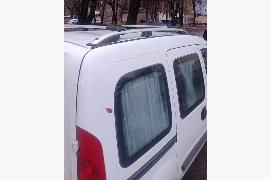 Renault Kangoo 1998–2008 Jumta reliņi Skyport (matēti pelēki) Image