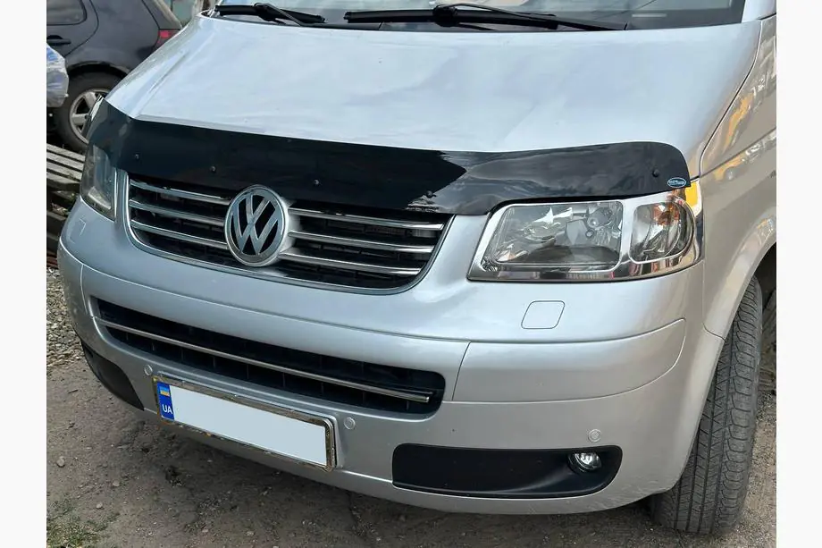 Volkswagen T5 Multivan 2003–2010 Apakšējā režģa uzlika (nerūsējošais tērauds) Foto 5