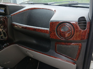 Fiat Doblo I 2001–2005 Paneļa uzlikas Karbon foto 10