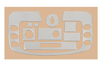 Ford Transit 1991–2000 Paneļa uzlikas (1994-1997) Alumīnijs foto 2