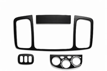 Renault Trafic 2001–2015 Instrumentu paneļa uzlikas (mazais komplekts) Alumīnijs foto 2