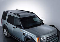 Land Rover Discovery IV 2009–2017 Jumta reliņi oriģinālais modelis (melni) foto 2
