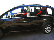 Volkswagen Touran 2003–2010 Durvju statņu līstes (10 gab., nerūsējošais tērauds) foto 3