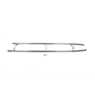 Sānu sliekšņu aizsargi BB004 (2 gab., nerūsējošais tērauds) Toyota Land Cruiser 200 2007–2021 foto 3