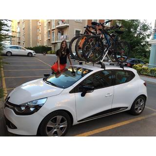 Velosipēda turētājs uz jumta bagāžnieka foto 2