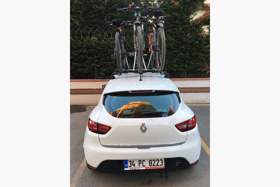 Velosipēda turētājs uz jumta šķērssijām Foto 10
