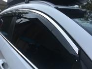 Hyundai Tucson TL 2016–2021 Logu vēja deflektori ar hroma līsti (6 gab., Niken) foto 3