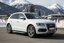 Audi Q5 2008–2017 Sānu sliekšņi Maya V1 (2 gab., alumīnijs) foto 1