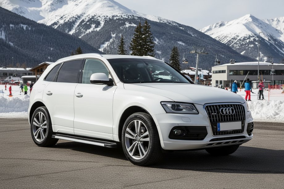 Audi Q5 2008–2017 Sānu sliekšņi Maya V1 (2 gab., alumīnijs) Image