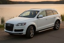 Audi Q7 2005–2015 Sānu sliekšņi Maya V1 (2 gab., alumīnijs) foto 1