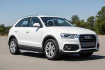 Audi Q3 2011–2019 Sānu sliekšņi Maya V1 (2 gab., alumīnijs) foto 1