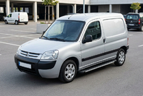 Citroen Berlingo 1996–2008 Sānu sliekšņi Maya V1 (2 gab., alumīnijs) foto 1